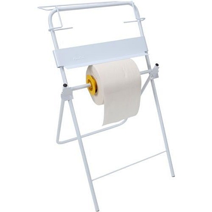 Stojan na průmyslové utěrky Manutan Expert Ralf s držákem na pytle na odpad