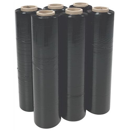 Průtažná fólie, 450 mm, 20 mic, černá