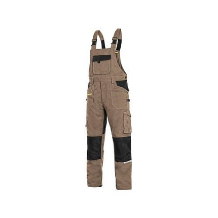 Zahradníky CXS STRETCH, pánské, béžovo-černé, vel. 52