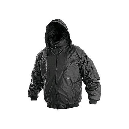 Pánská zimní bunda PILOT, černá, vel. 3XL