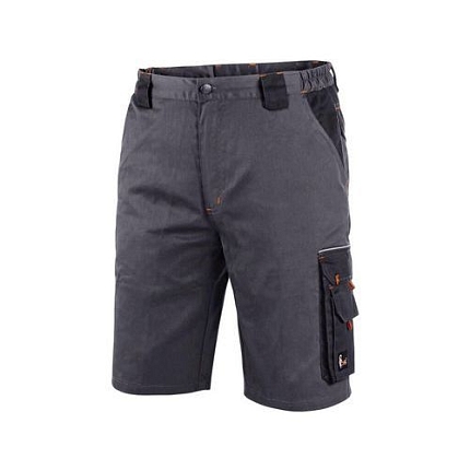 Kraťasy CXS SIRIUS ELIAS, pánské, šedo-oranžové, vel. 58