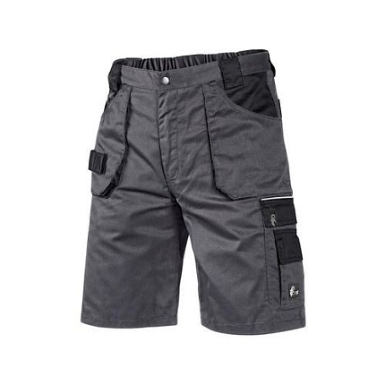 Kraťasy CXS ORION DAVID, pánské, šedo-černé, vel. 56