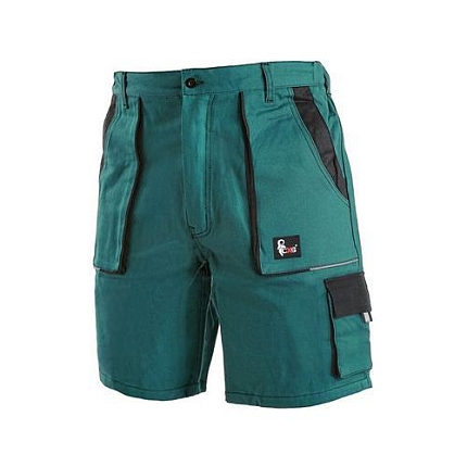 Kraťasy CXS LUXY TOMÁŠ, pánské, zeleno-černé, vel. 60