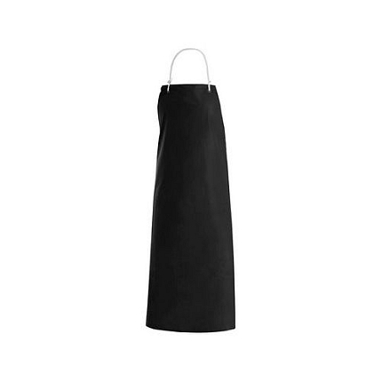 Pogumovaná nepromokavá zástěra, černá