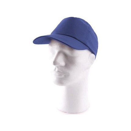 Kšiltová čepice s plastovým zapínáním, sv. modrá