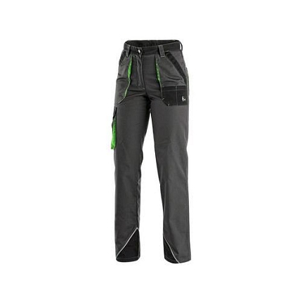 Kalhoty do pasu CXS SIRIUS AISHA, dámské, šedo-zelené, vel. 60