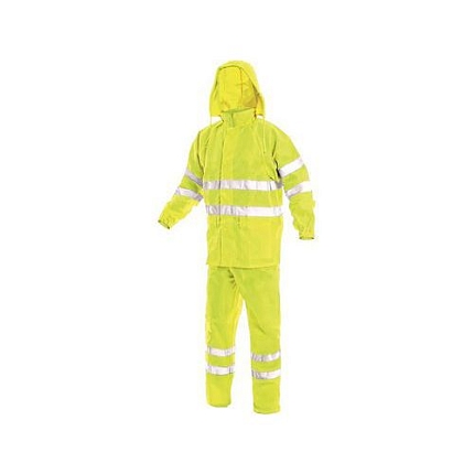 Pánský reflexní komplet YORK, žlutý, vel. L