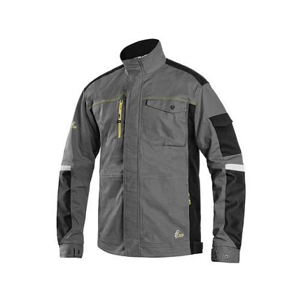 Blůza CXS STRETCH, zimní, pánská, šedo - černá, vel. 44-46