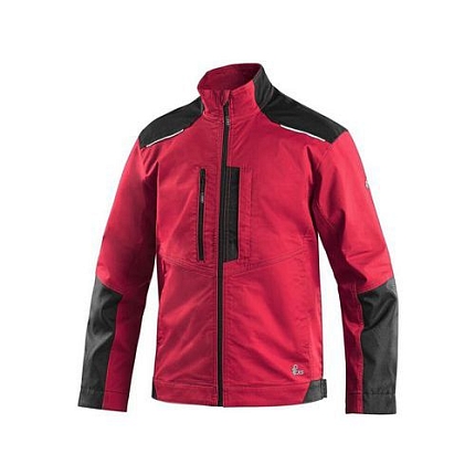 Blůza CXS SOLIS FLEX, pánská, červeno-černá, vel. 48