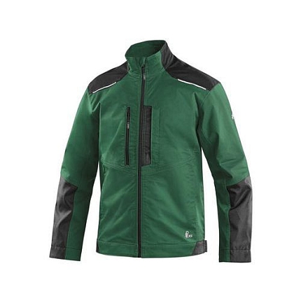 Blůza CXS SOLIS FLEX, pánská, zeleno-černá, vel. 56