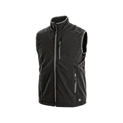 Pánská softshellová vesta, voděodolná, vel. XL