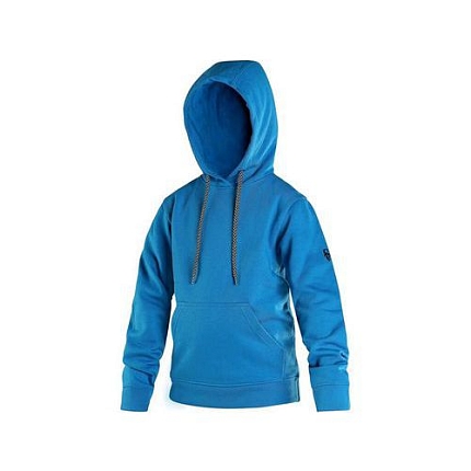 Mikina CXS ARYN, dětská, azurově modrá, vel. 130