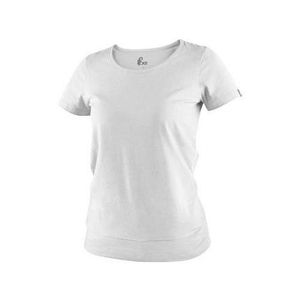 Tričko CXS EMILY, dámské, krátký rukáv, bílá, vel. XL