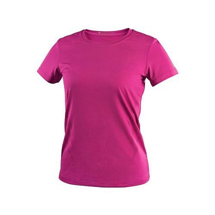 Tričko CXS MOVADO, funkční, krátký rukáv, dámské, růžové. vel. 3XL