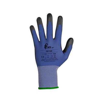 Rukavice CXS TURI, polomáčené v PU, vel. 07