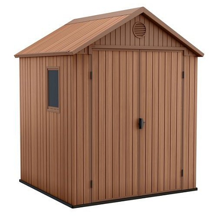 Zahradní domek Darwin 6 x 6, hnědý