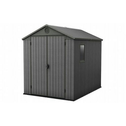 Zahradní domek Darwin 6 x 8, šedý
