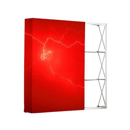 Pop-Up Fabric Premium rovný, 3x3