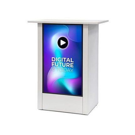 Digitální promostolek Futuro s monitorem Samsung 32