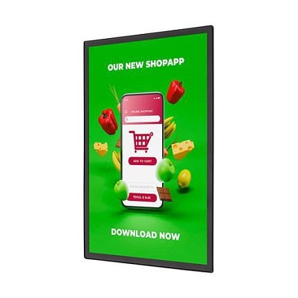 Magnetický plakátový rám Slim černý, A1