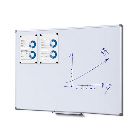 Popisovatelná magnetická tabule - Whiteboard  SCRITTO®  90x120 cm, lakovaný povrch