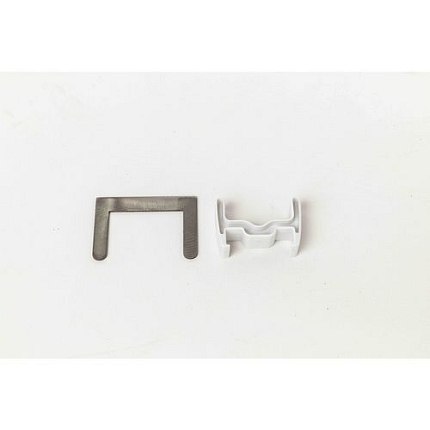 Pop-Up Impress Straight konektor pro propojení dvou stěn vedle sebe, set dvou kusů (horní a spodní)