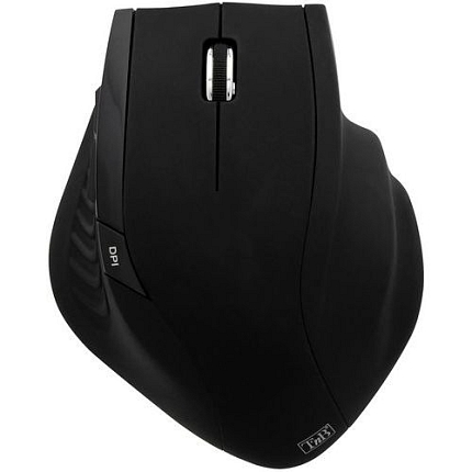 Ergonomická vertikální myš TNB Ergo Line, bezdrátová, černá