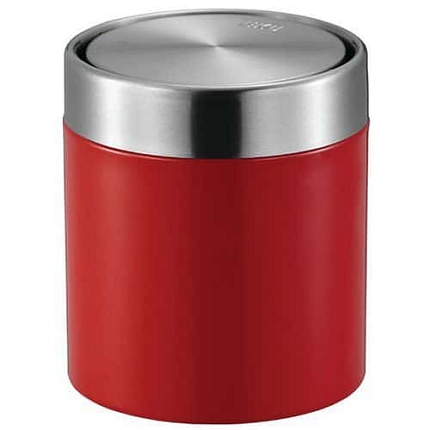 Stolní odpadkový koš Fandy – červený – EKO