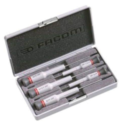 Sada šroubováků Facom Micro-Tech® s drážkou 5 ks