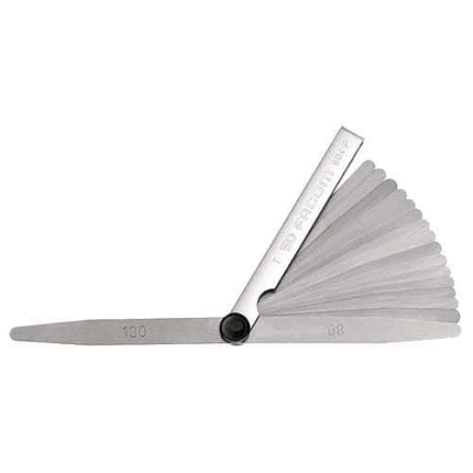 Spárové měrky 19 ks, 0,04 až 1 mm