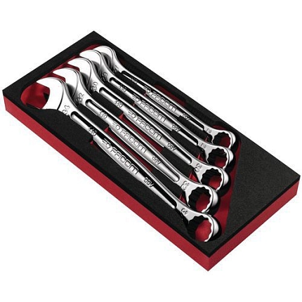 Pěnový modul s očkoplochými klíči Facom OGV, 5 ks