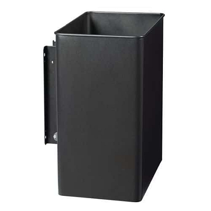 Nástěnný kovový koš Rossignol Pro, 27 l, antracit