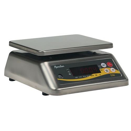 Kompaktní váha Manutan Expert TXI, do 30 kg