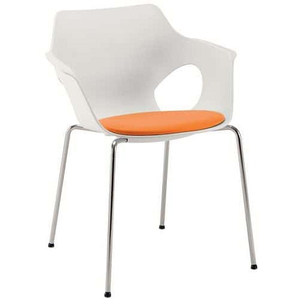 Konferenční židle Spark, oranžová