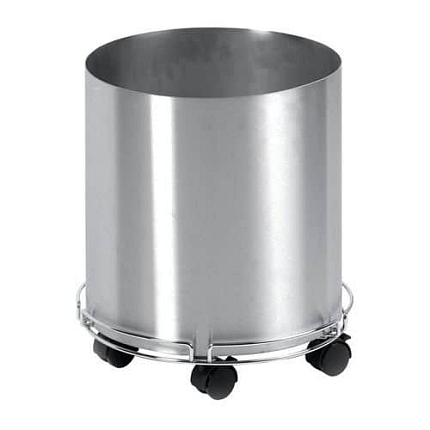 Obal na květináč z nerezové oceli, průměr 38 cm