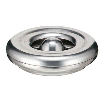 Hliníkový samozhášecí popelník, průměr 12 cm