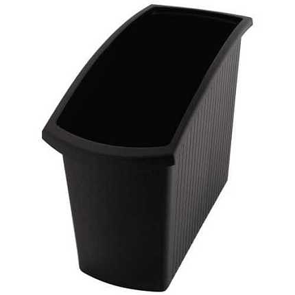 Kontejner na tříděný odpad Mondo 18 l černý