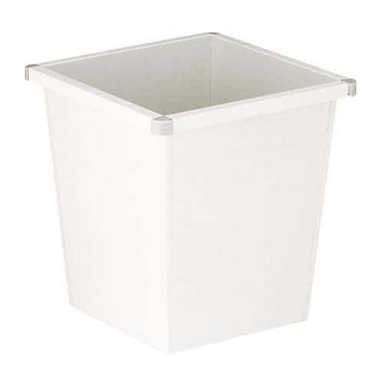 Kuželovitý koš na papír 27 l bílý