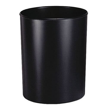 Ohnivzdorný koš na papír (s vnitřní nádobou) 13 l černý