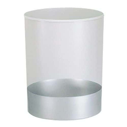 Ohnivzdorný koš na papír (s vnitřní nádobou) 20 l šedý