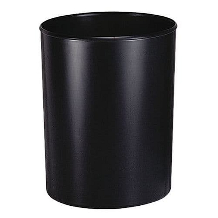 Ohnivzdorný koš na papír (s vnitřní nádobou) 20 l černý