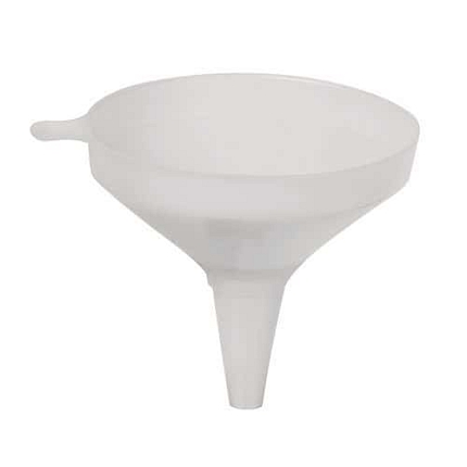 Nálevka filtrem o průměru 15,5 cm bílá
