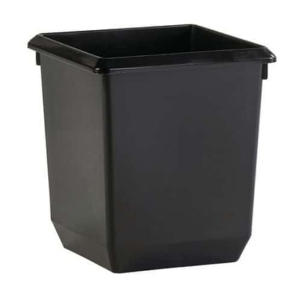 Kuželovitý koš na papír 21 l černý