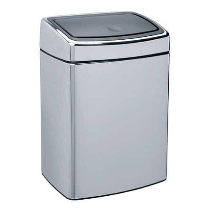 Odpadkový koš Touch 10 l z nerezové oceli