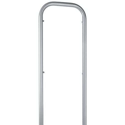 Držák pro venkovní odpadkový koš 50 l šedý