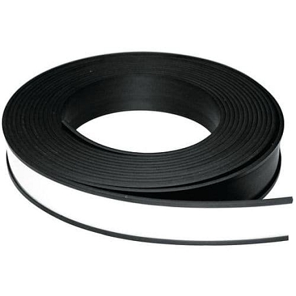 Držák etiket na regály Manutan Expert v roli, 5 m, 30 mm