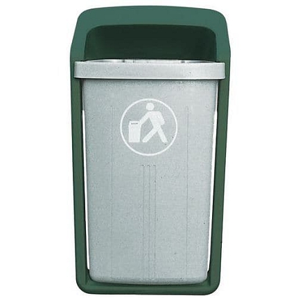 Odpadkový koš Sulo, 50 l, zelená