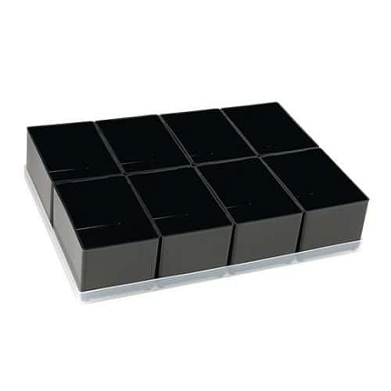 Sada 8 ESD plastových boxů Raaco do kufru Raaco