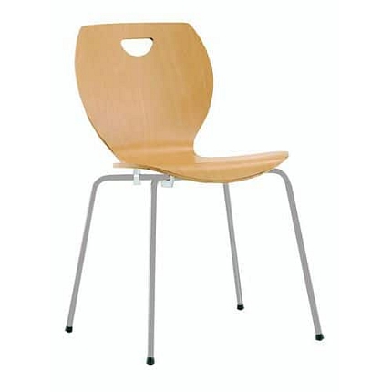 Dřevěná jídelní židle Bistro, buk