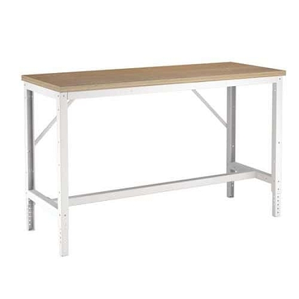 Výškově nastavitelný pracovní stůl Bott Verso, multiplex, 80 x 150 cm